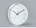 Modern Silent Wall Clock with High-Gloss Finish