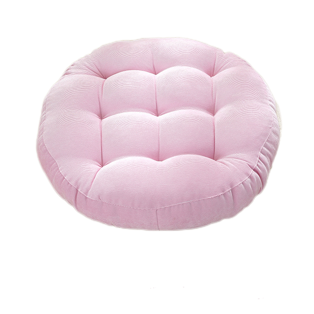 Thick Tufted Round Cushion Pad