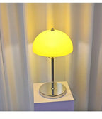 Modern Mushroom USB Table Lamp with Acrylic Shade