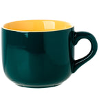 Microwaveable Ceramic Oatmeal Mug