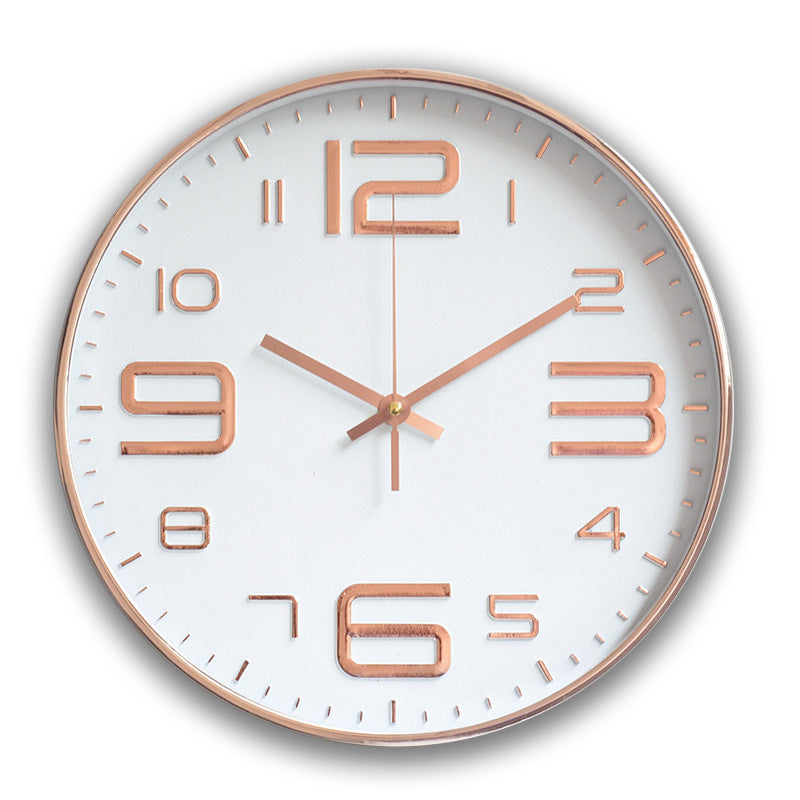 Modern Minimalist Wall Clock for Home and Bedroom