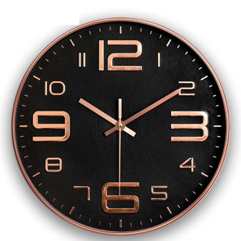 Modern Minimalist Wall Clock for Home and Bedroom