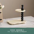 Modern Double-Layer Key Holder Tray for Home Decor