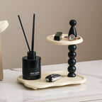 Modern Double-Layer Key Holder Tray for Home Decor