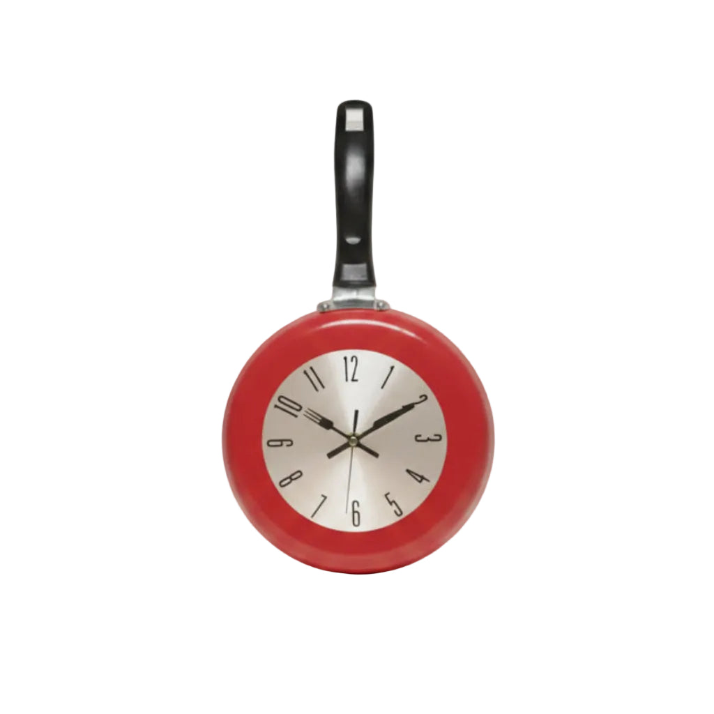 Frying Pan Wall Clock