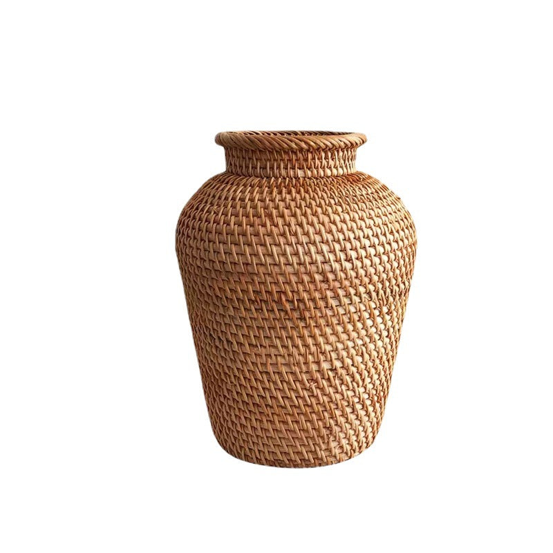 Rattan Vase