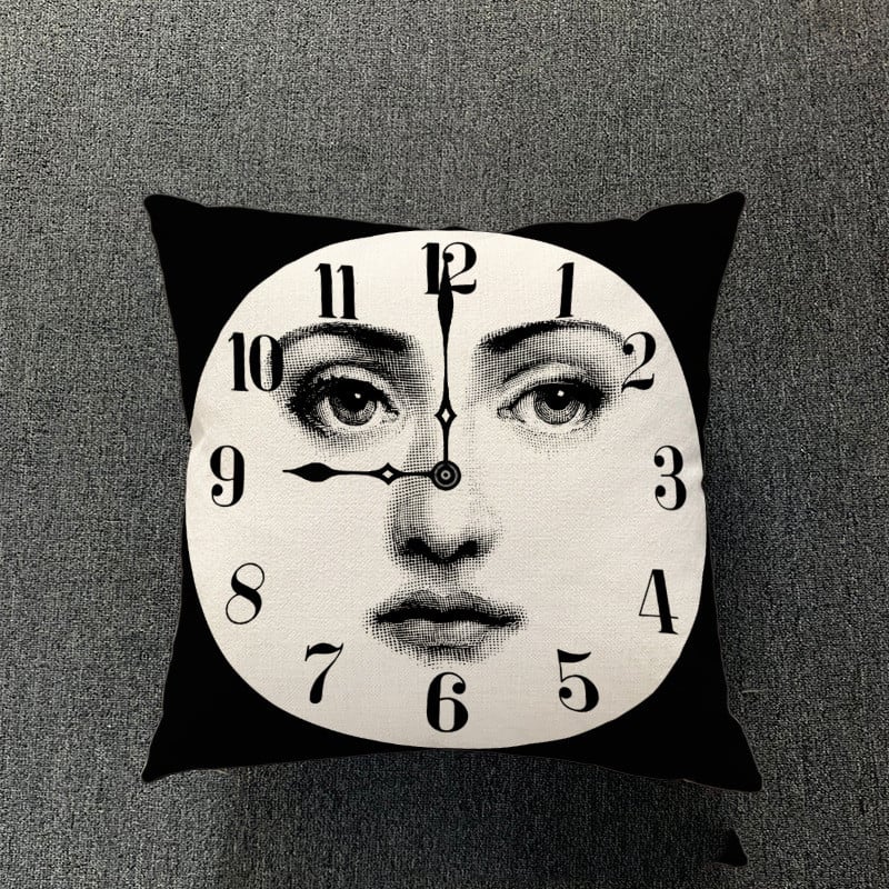 Cotton and Linen Pillowcase for Simple Living Room