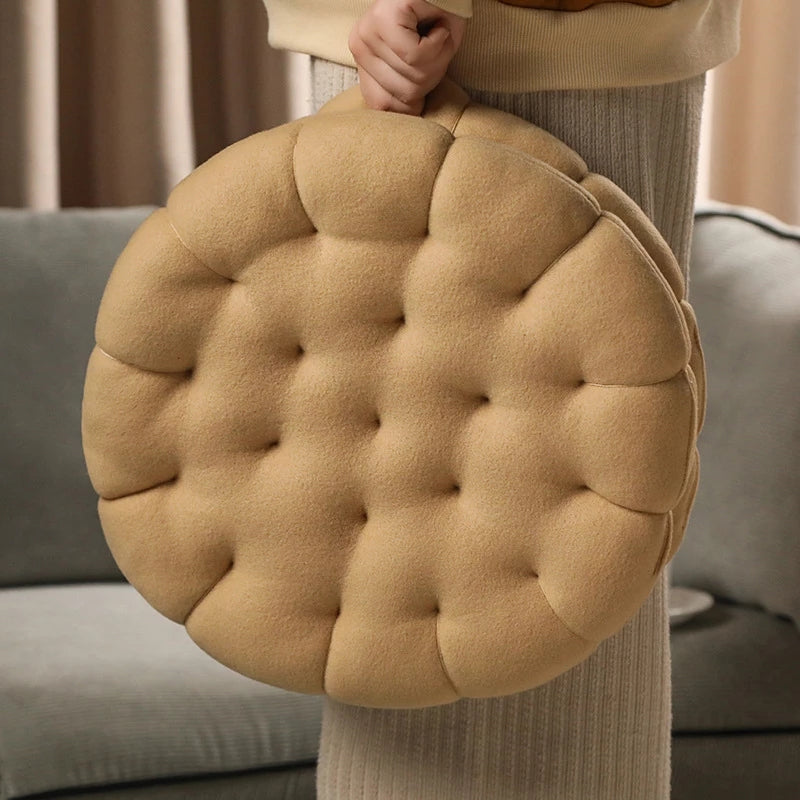 Sandwich Biscuit Plush Cushion