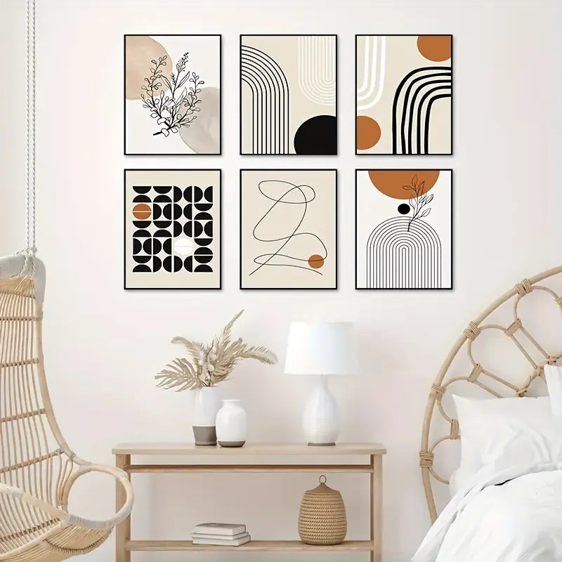 Decorative Geometric Line Posters
