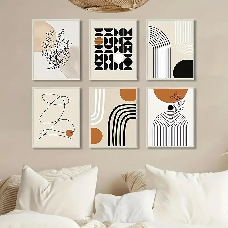 Decorative Geometric Line Posters