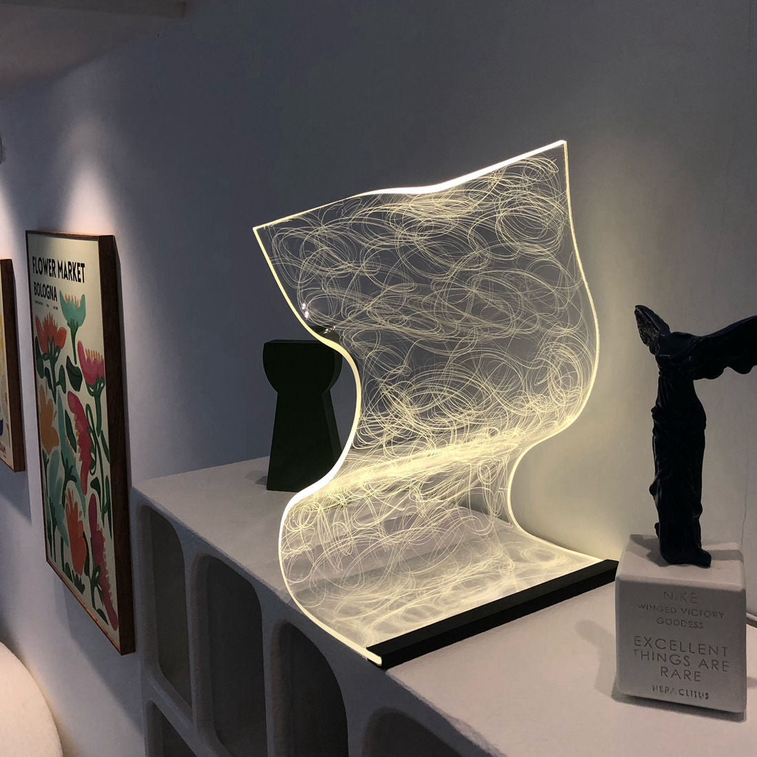 Creative Aesthetic Table Lamp for Bedroom Decor