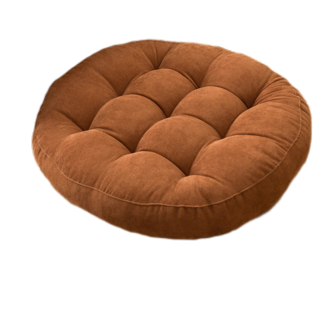 Thick Tufted Round Cushion Pad