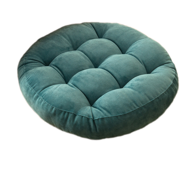 Thick Tufted Round Cushion Pad