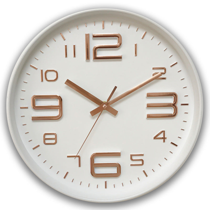 Modern Minimalist Wall Clock for Home and Bedroom