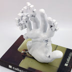 Modern Minimalist White Resin Hand Sculpture Decor