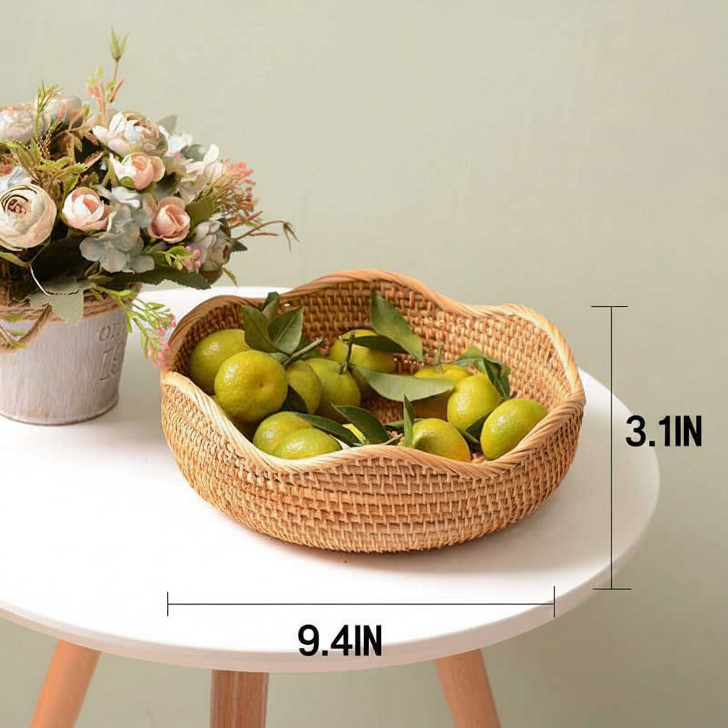 Rattan Fruit Basket
