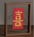 Modern Double-Sided Glass Frame for Displaying Plants