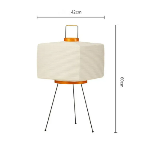 Modern Vertical Rice Paper Floor Lamp