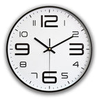 Modern Minimalist Wall Clock for Home and Bedroom