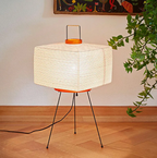 Modern Vertical Rice Paper Floor Lamp