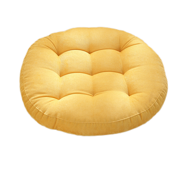 Thick Tufted Round Cushion Pad