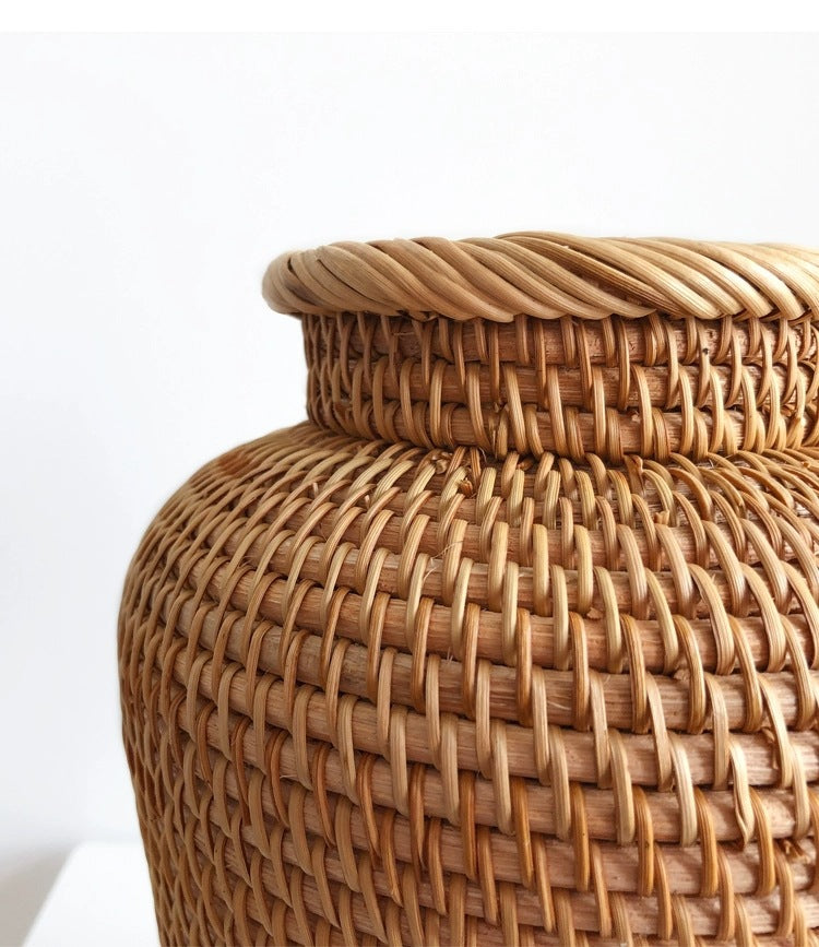 Rattan Vase