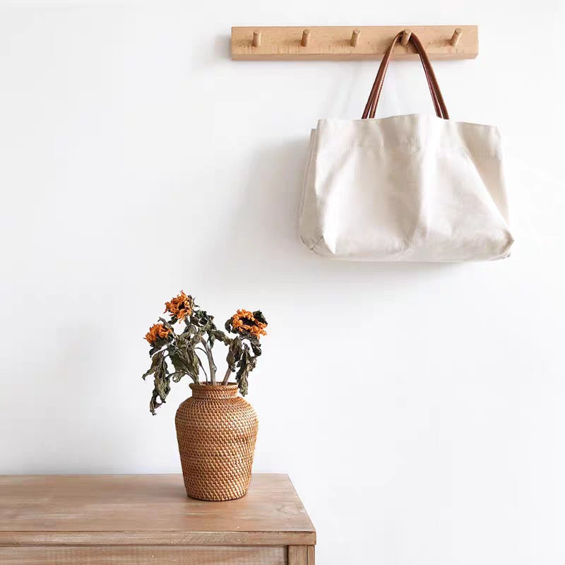 Rattan Vase