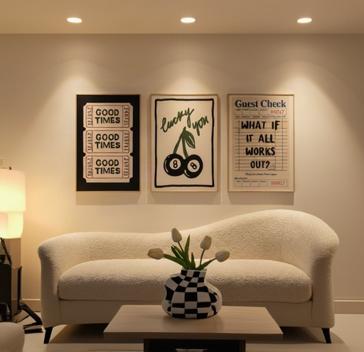 Lucky You Retro Print Set