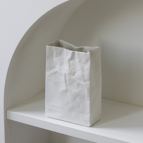 Ceramic Flower Vase for Home Decor and Centerpieces