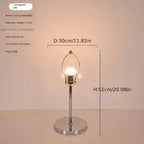Modern Mushroom USB Table Lamp with Acrylic Shade