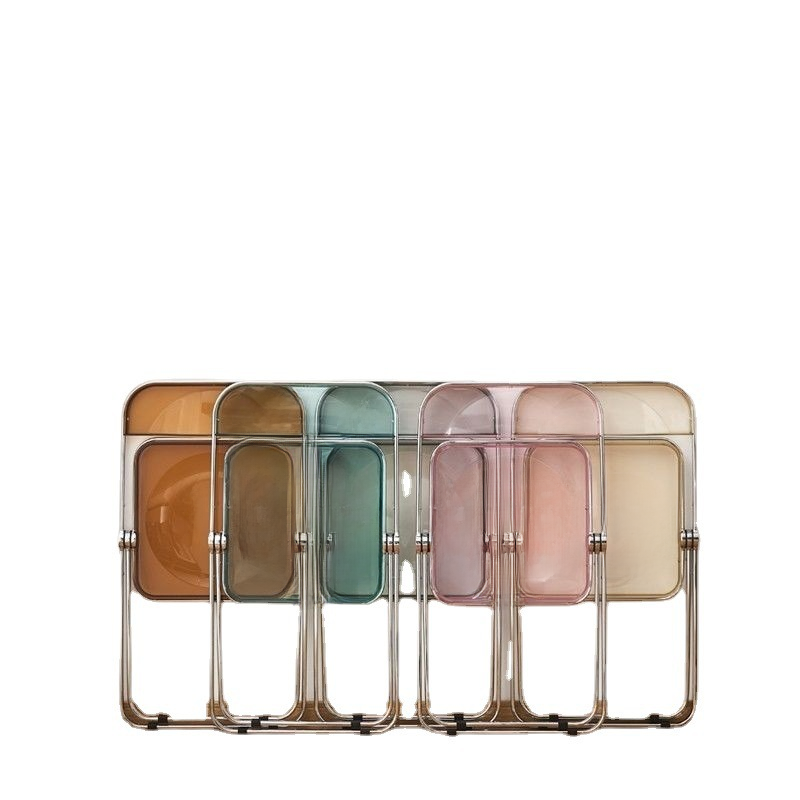 Acrylic Foldable Table Set for Modern Home Use