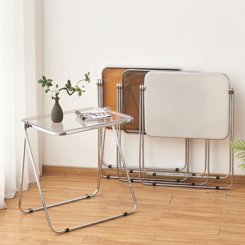 Acrylic Foldable Table Set for Modern Home Use