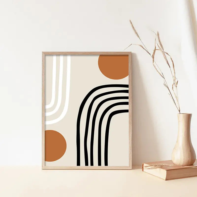 Decorative Geometric Line Posters