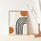 Decorative Geometric Line Posters
