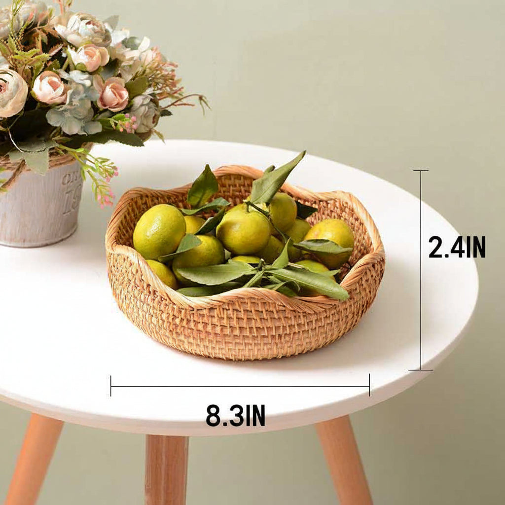 Rattan Fruit Basket