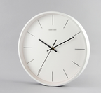 Modern Silent Wall Clock with High-Gloss Finish