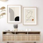 Decorative Geometric Line Posters
